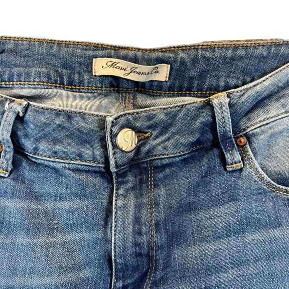 Mavi Jeans Co. Womens Size 30 Distressed Straight Bohemian Tribal Print Denim - Picture 3 of 16